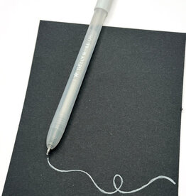 Sakura Gellyrol pen wit retractable