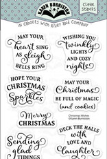 Karen Burniston Karen Burniston  Christmas Wishes clear stamps  CS022
