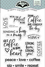 Karen Burniston Karen Burniston  Coffee Chat clear stamps  CS021