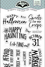 Karen Burniston Karen Burniston  Halloween Phrases clear stamps CS020