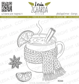 Lesia Zgharda Lesia Zhgarda Stamps Cup of Cozy Christmas Moments K044