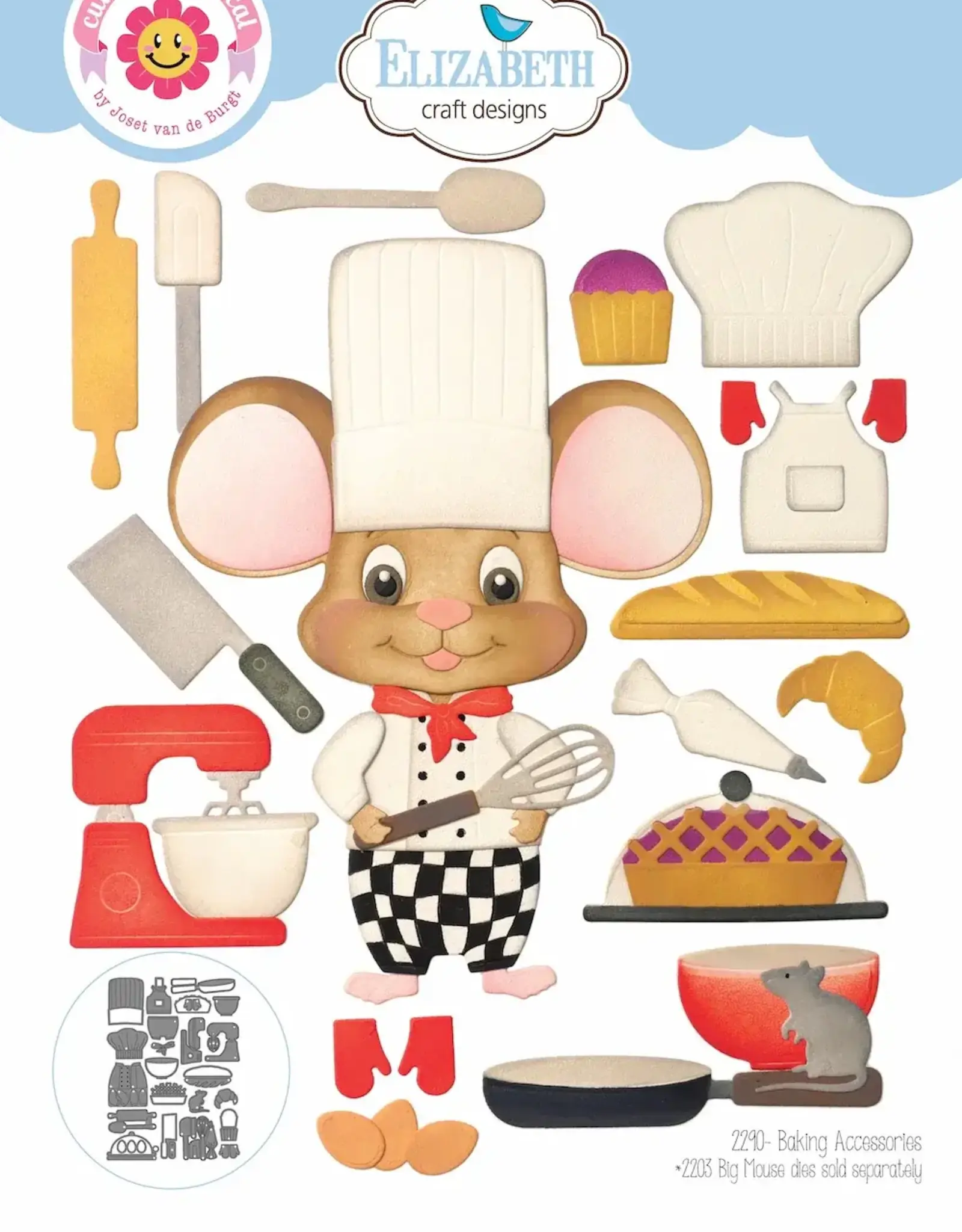 Elizabeth Craft Designs Elizabeth Craft Designs Baking Accessoires 2290