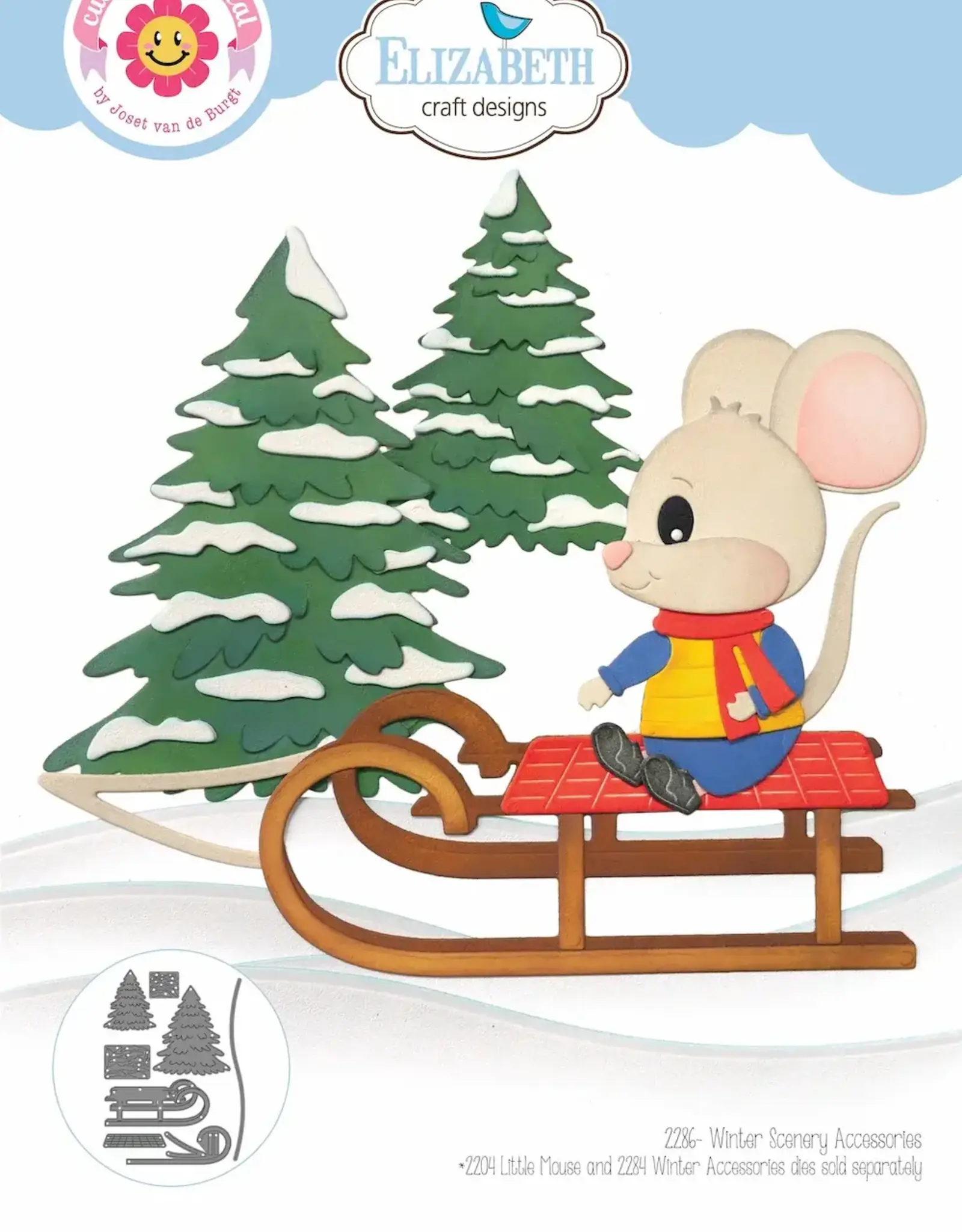 Elizabeth Craft Designs Elizabeth Craft Designs Winter Scenery Accessoires 2286