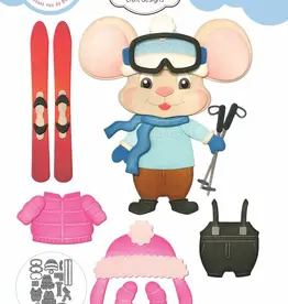 Elizabeth Craft Designs Elizabeth Craft Designs  Big Mouse Winter  Accessoires 2285