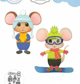 Elizabeth Craft Designs Elizabeth Craft Designs  Little Mouse Winter  Accessoires 2284