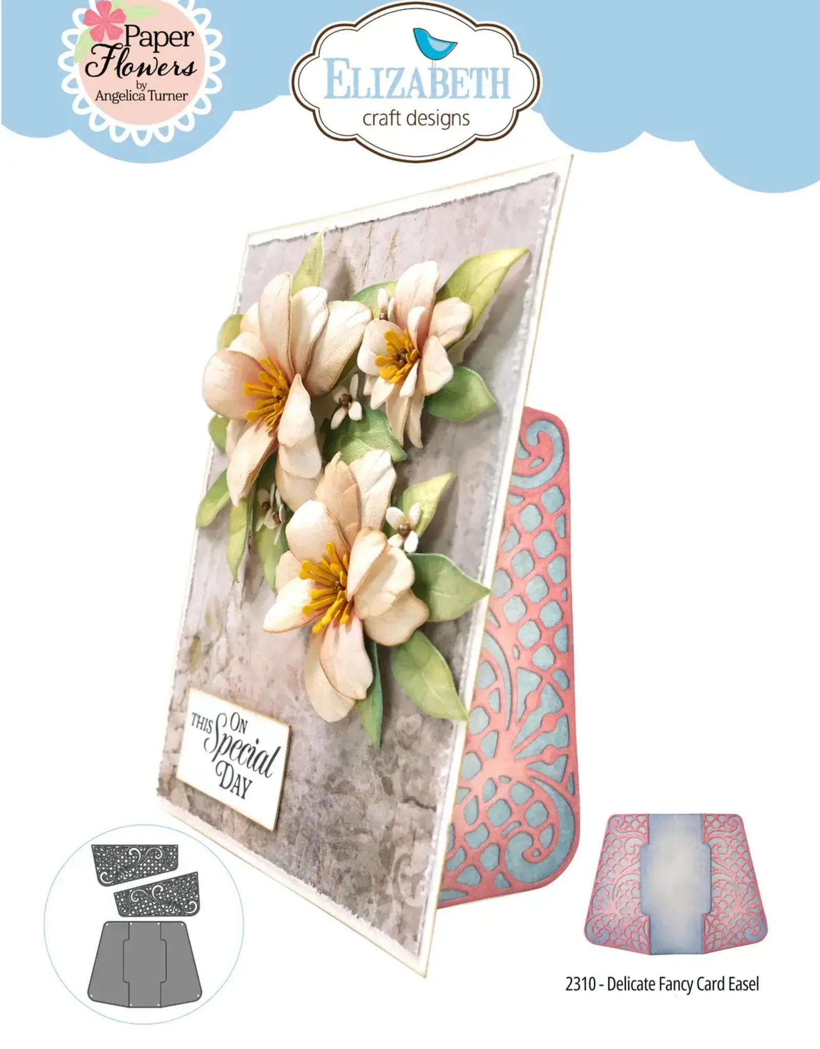 Elizabeth Craft Designs Elizabeth Craft Designs Deliccate Fancy Card Easel  2310
