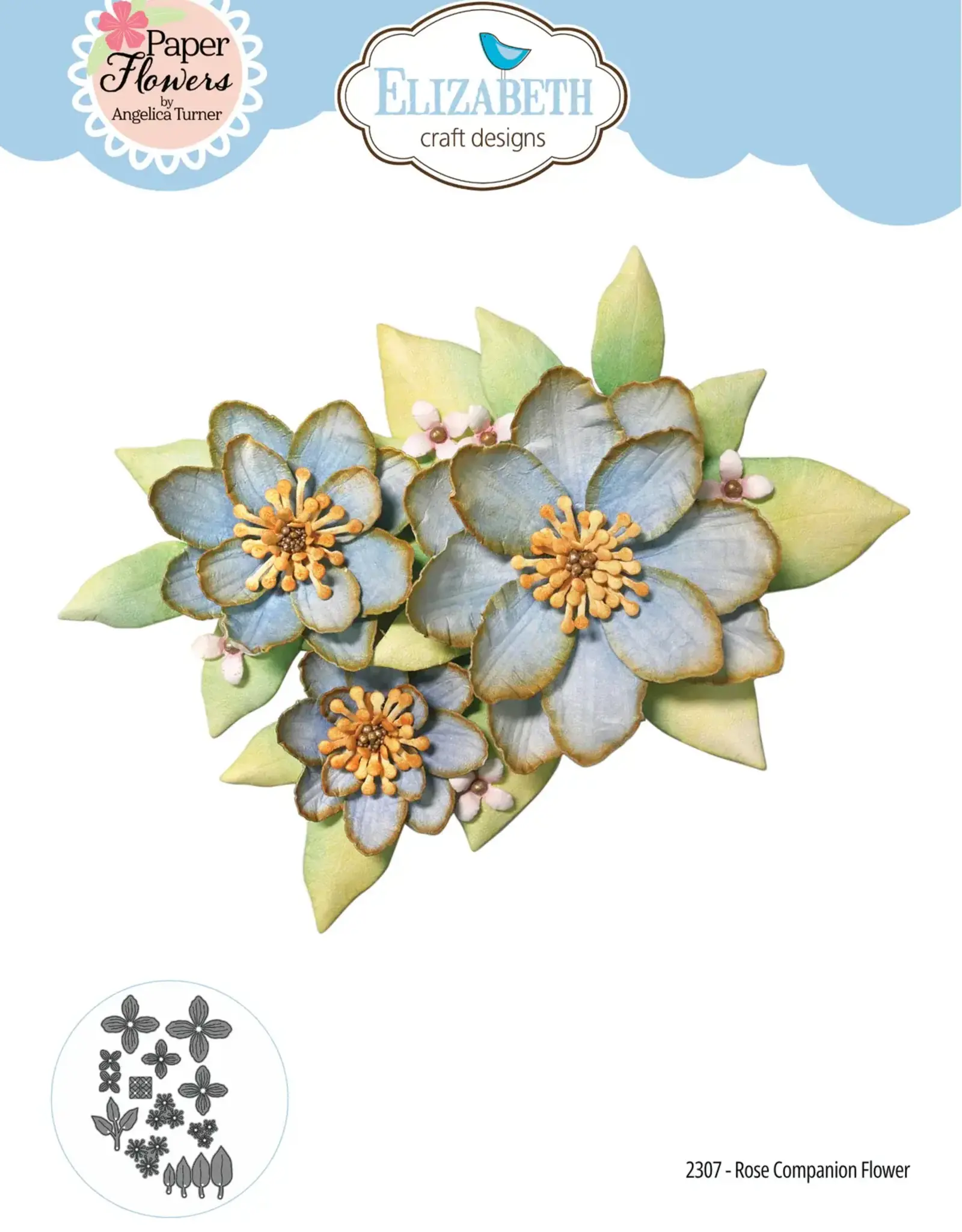 Elizabeth Craft Designs Elizabeth Craft Designs Rose Companion Flower 2307