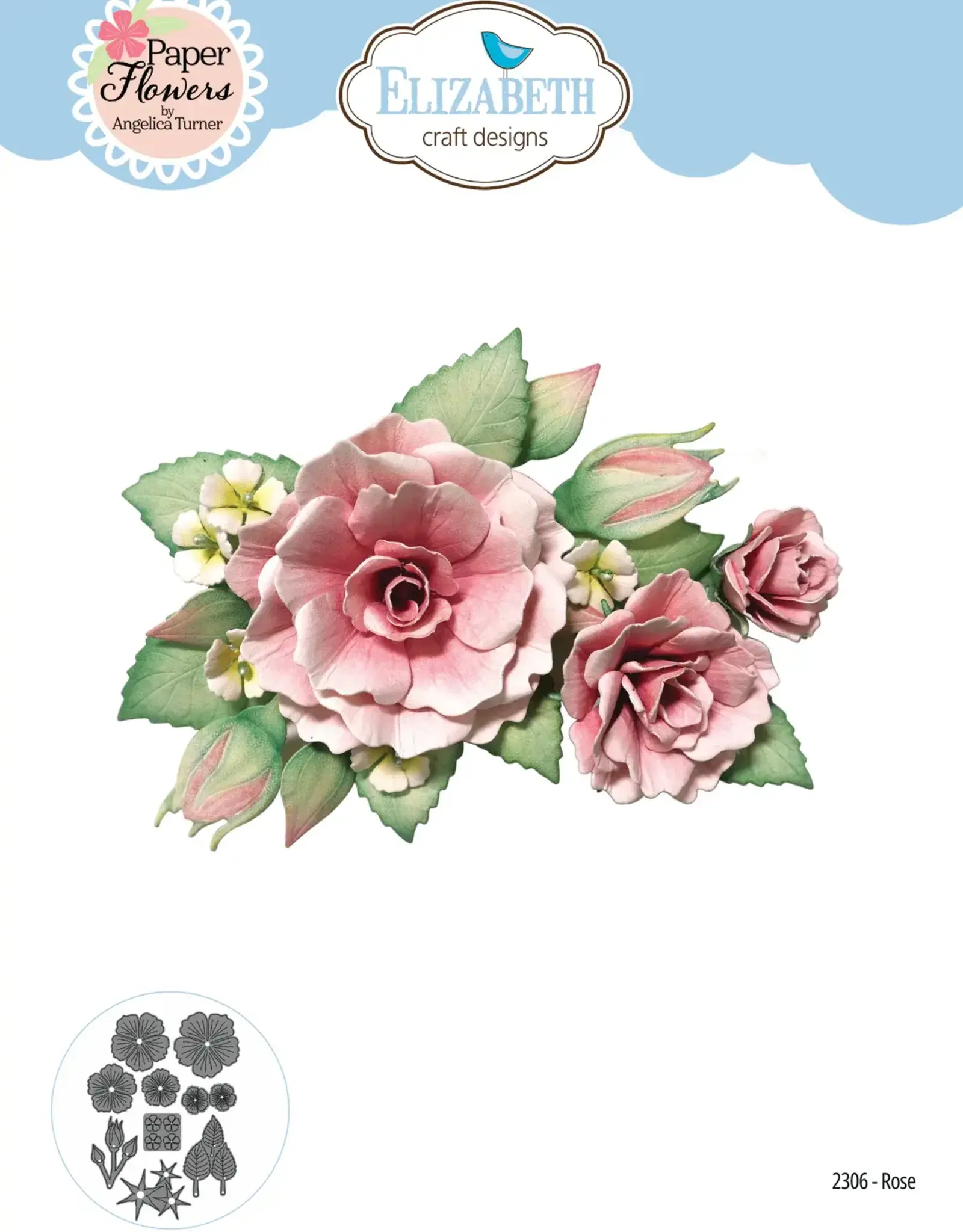 Elizabeth Craft Designs Elizabeth Craft Designs Rose  2306
