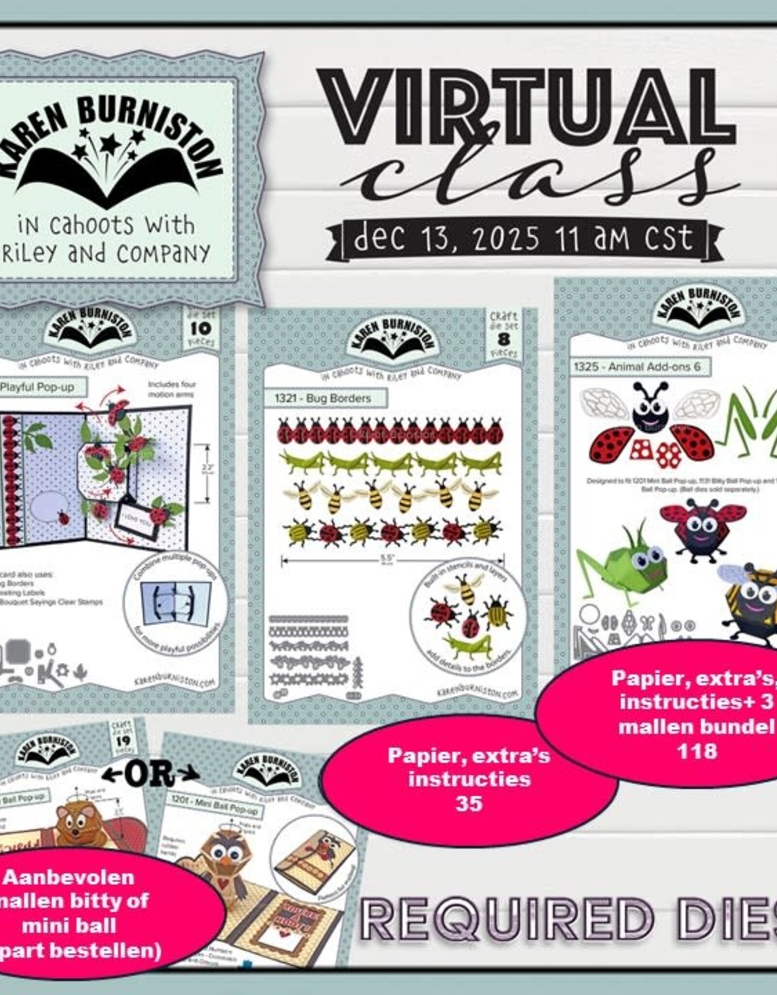 Karen Burniston Karen Burniston Virtual class 13 December 2025 Bundel