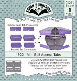 Karen Burniston Karen Burniston Mini Ball Access tabs 1322