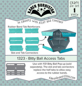 Karen Burniston Karen Burniston Bitty Ball Access tabs 1323