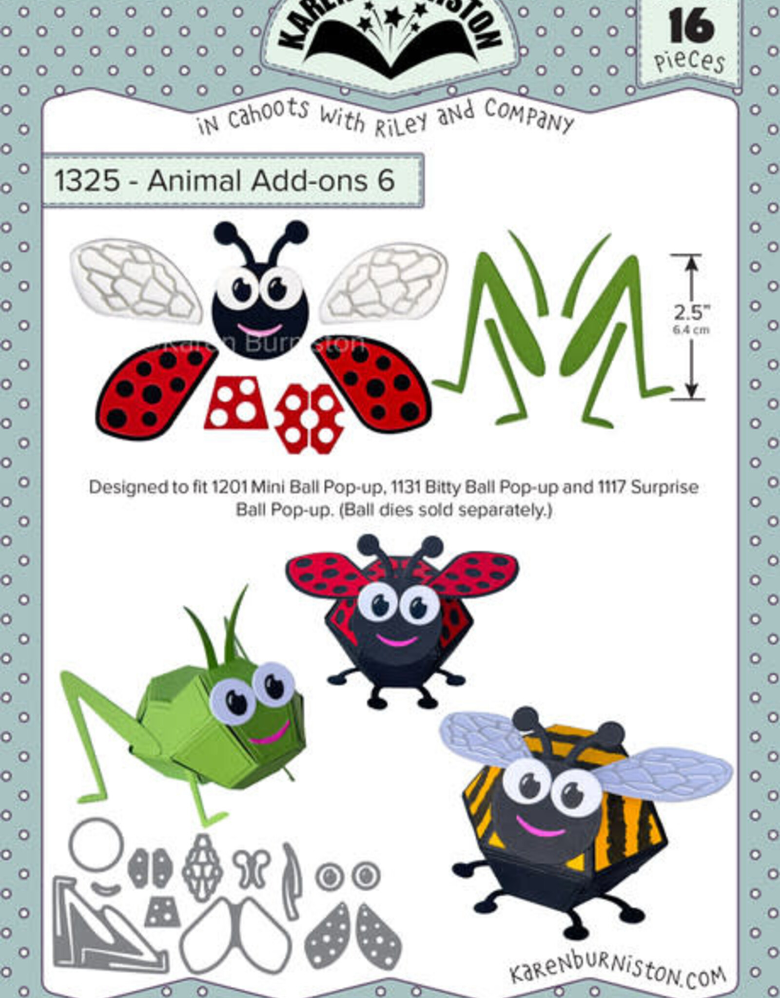 Karen Burniston Karen Burniston  Animal Add ons  6  1325