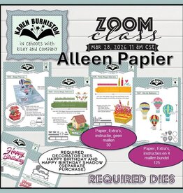 Karen Burniston Karen Burniston Zoomclass Maart 2026  ALLEEN PAPIER