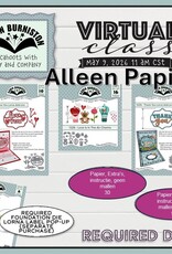 Karen Burniston Karen Burniston Zoomclass Mei 2026  ALLEEN PAPIER