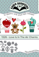 Karen Burniston Karen Burniston  Love is in the Air Charms 1326