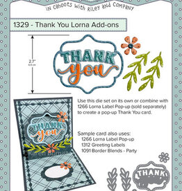 Karen Burniston Karen BurnistonThank You  Lorna Add ons  1329