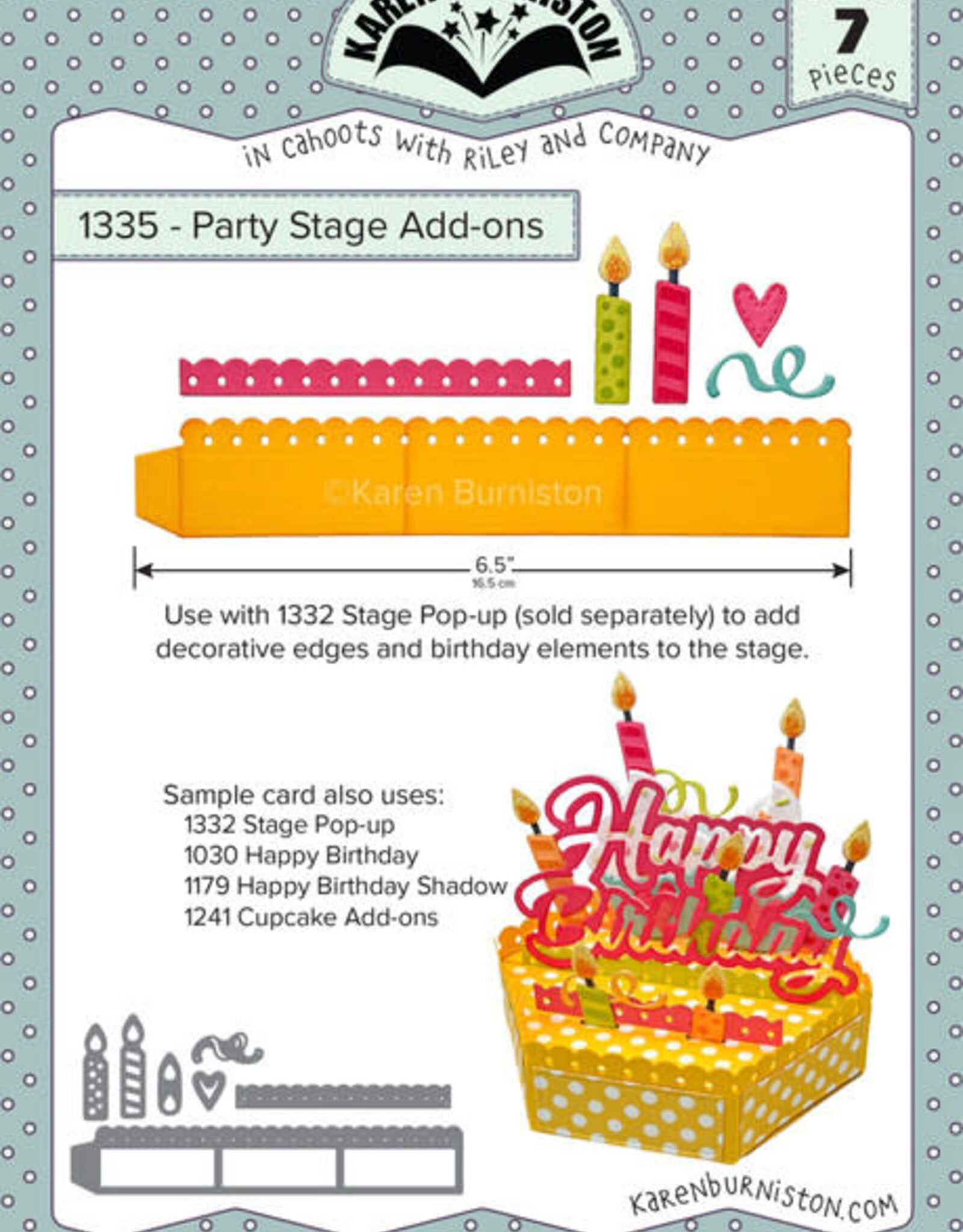 Karen Burniston Karen Burniston  Party  Stage add ons 1335