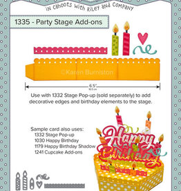 Karen Burniston Karen Burniston  Party  Stage add ons 1335