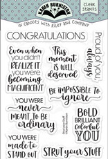 Karen Burniston Karen Burniston  Strut Your Stuff clear stamps  CS032