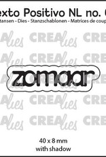 Crealies Crealies Texto Positivo stansen no. 07, zomaar  POSNL07