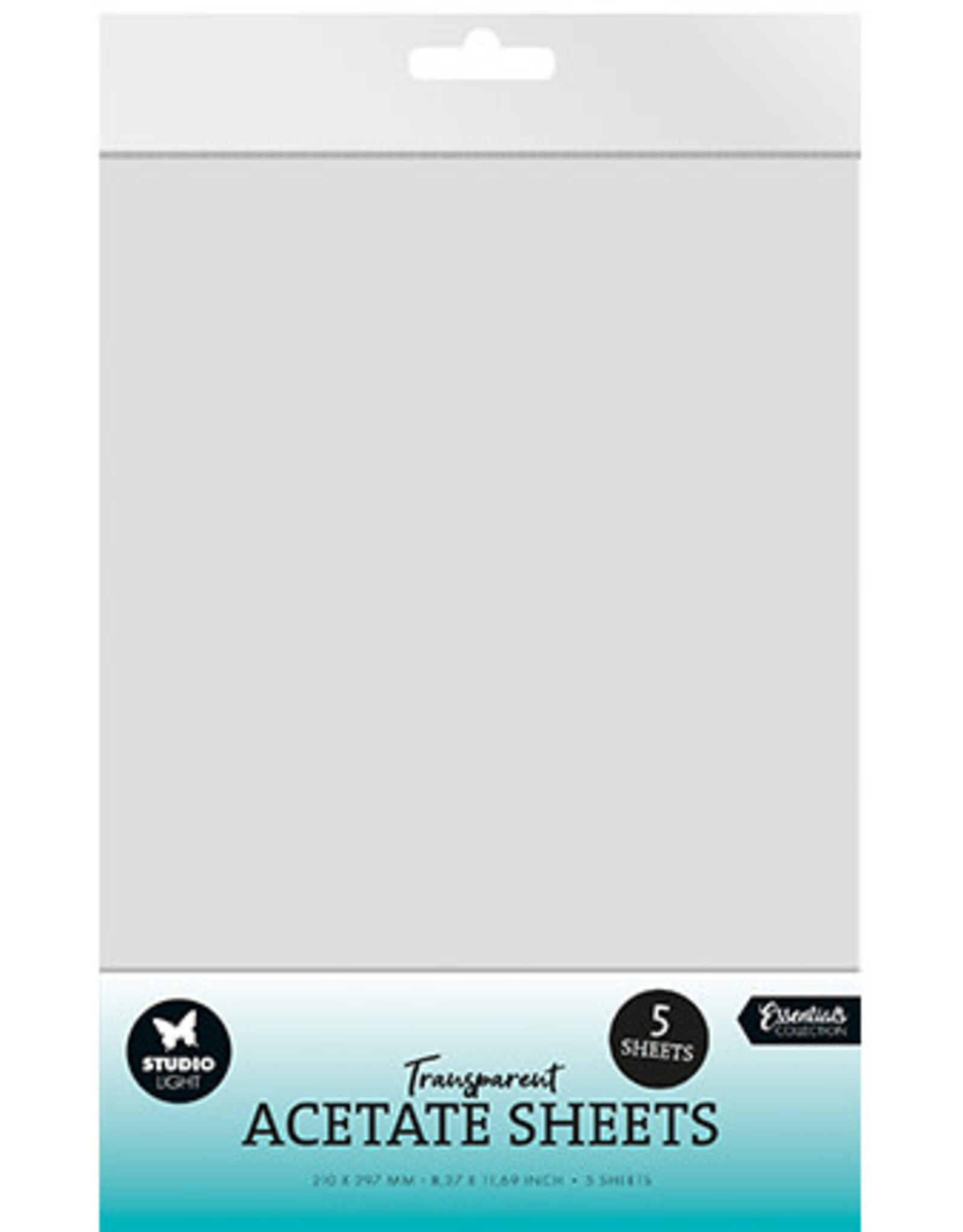 Studio Light Studio Light  Acetate sheets Transparent Consumables nr.13  SL-ES-ACS13