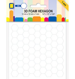 JeJe JEJE 3D Foam Hexagon 1mm