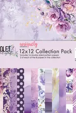 Uniquely Creative Uniquely Creative Ultra Violet Delight paperpack  12 X12  16 vel