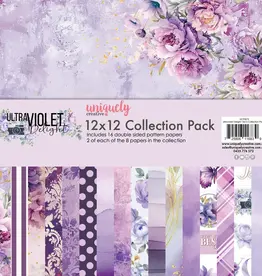 Uniquely Creative Uniquely Creative Ultra Violet Delight paperpack  12 X12  16 vel