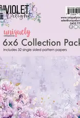 Uniquely Creative Uniquely Creative Ultra Violet Delight paperpack  6 x 6  32 vel