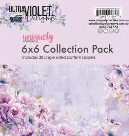 Uniquely Creative Uniquely Creative Ultra Violet Delight paperpack  6 x 6  32 vel