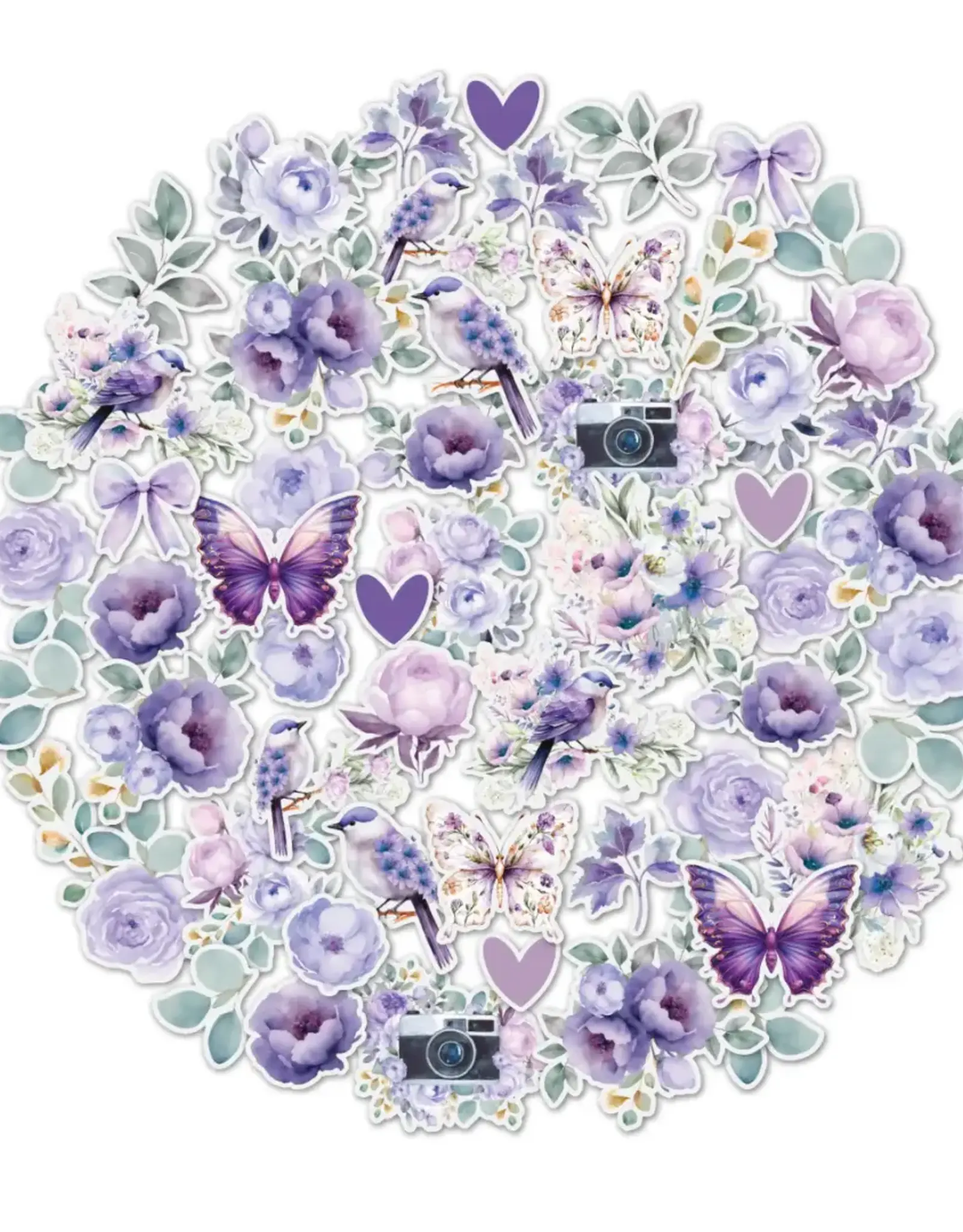 Uniquely Creative Uniquely Creative Ultra Violet Delight   Vellum creative cuts