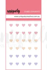 Uniquely Creative Uniquely Creative Dew Drop Heart stickers Romantic