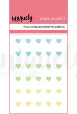 Uniquely Creative Uniquely Creative Dew Drop Heart stickers Luminous
