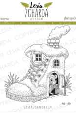 Lesia Zgharda Lesia Zgharda Fairy Tale Shoe Cottage   RE119