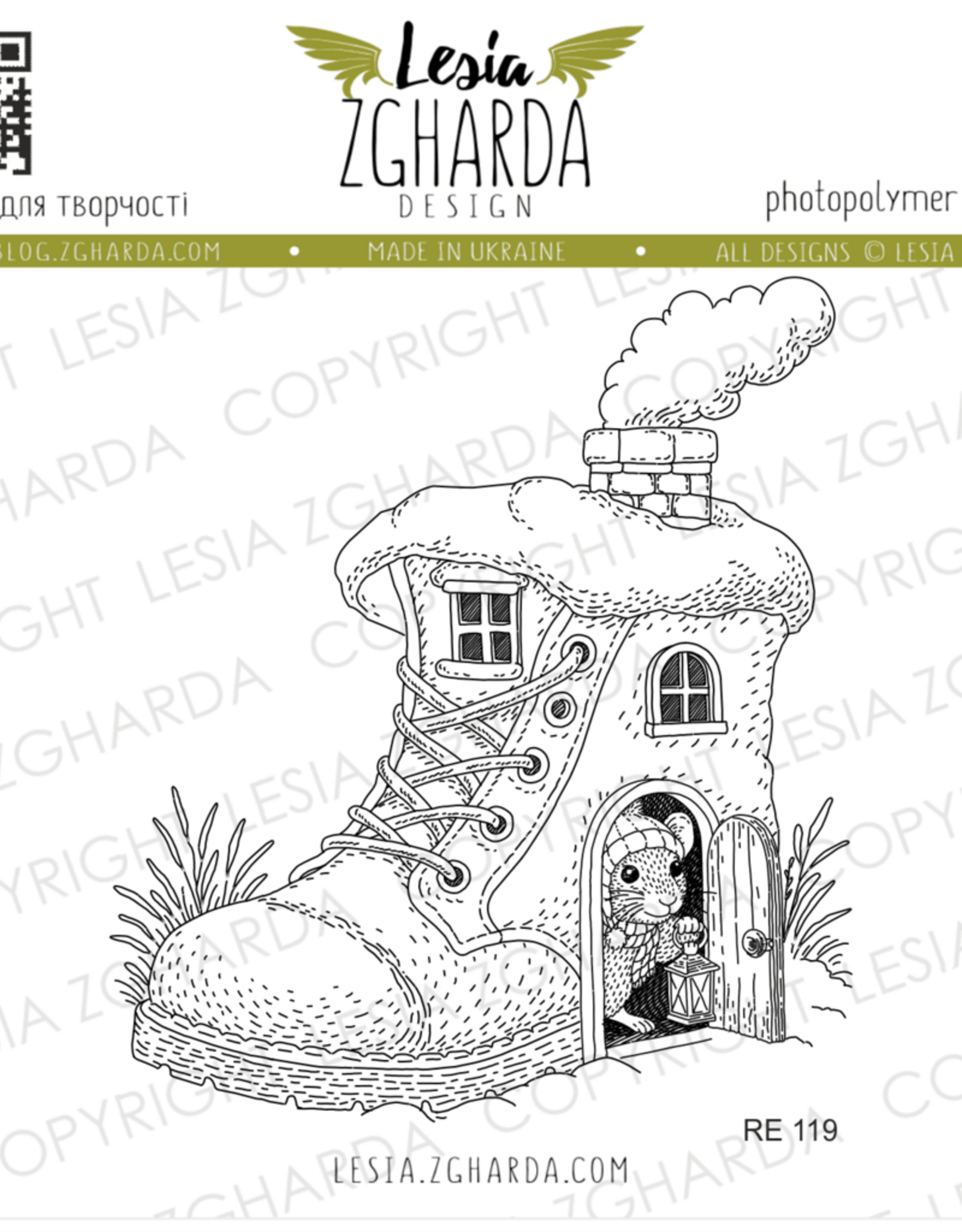 Lesia Zgharda Lesia Zgharda Fairy Tale Shoe Cottage   RE119