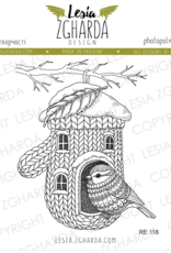 Lesia Zgharda Lesia Zgharda Knitted Glove Birdhouse   RE118