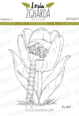 Lesia Zgharda Lesia Zgharda Mouse Sleeping in a Tulip FL407