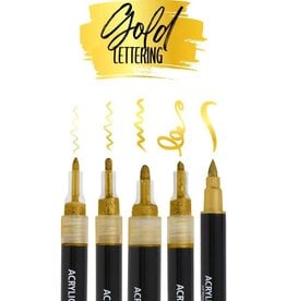 online Gold Lettering 5 tips acryl markers