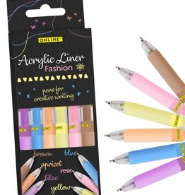 online Acrylic Liner Fashion  6 kleuren