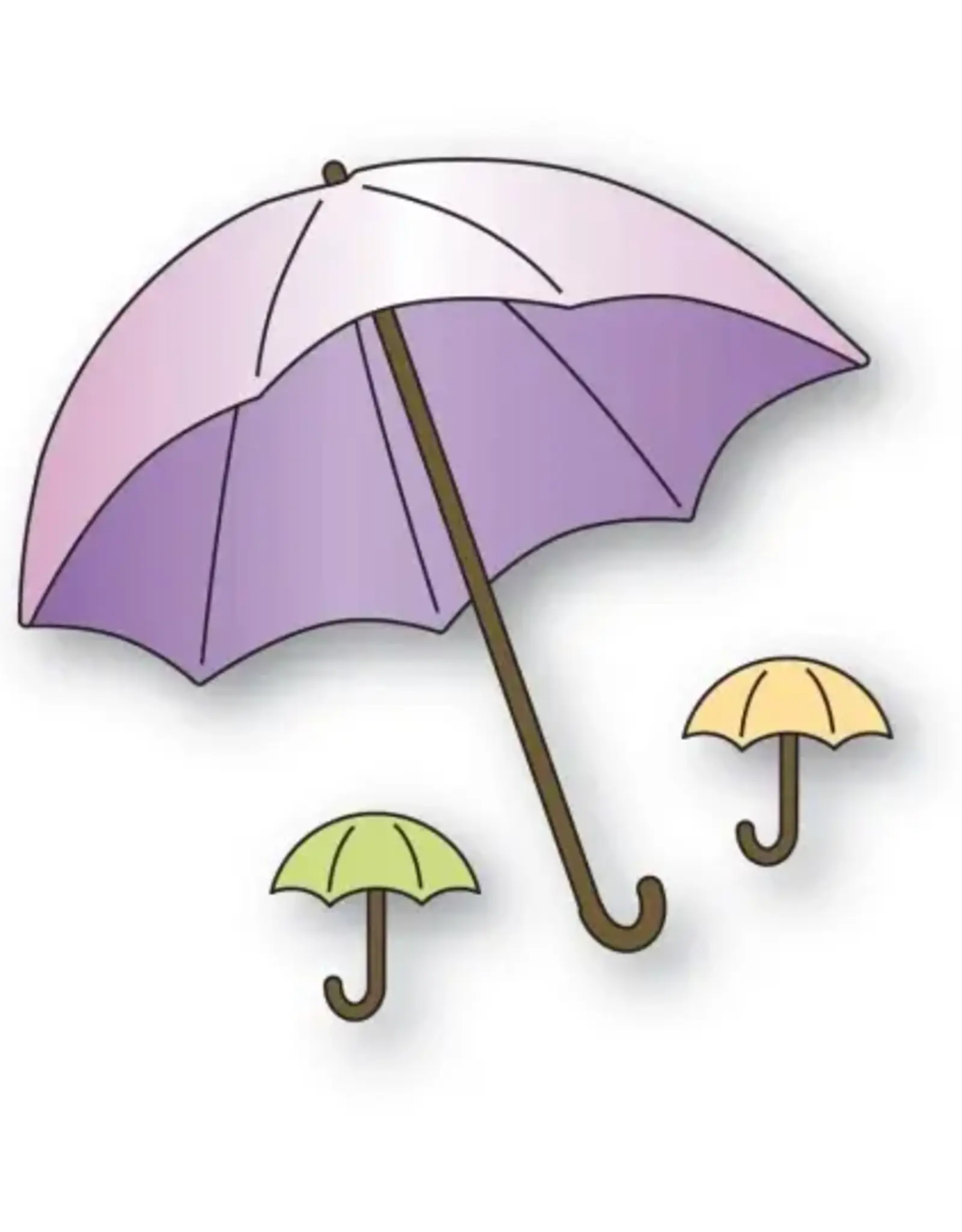 Memorybox Memory Box Umbrella Trio  94899