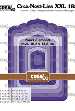 Crealies Crea-Nest-Lies XXL stansen no. 183, Paneel A glad (past achter XXL 182)  CLNestXXL183