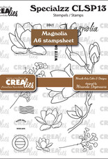 Crealies Crealies Specialzz no. 13, Magnolia (A6 stempelvel)  CLSP13