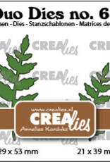 Crealies  Duo Dies no. 63, Blaadjes 15  CLDD63