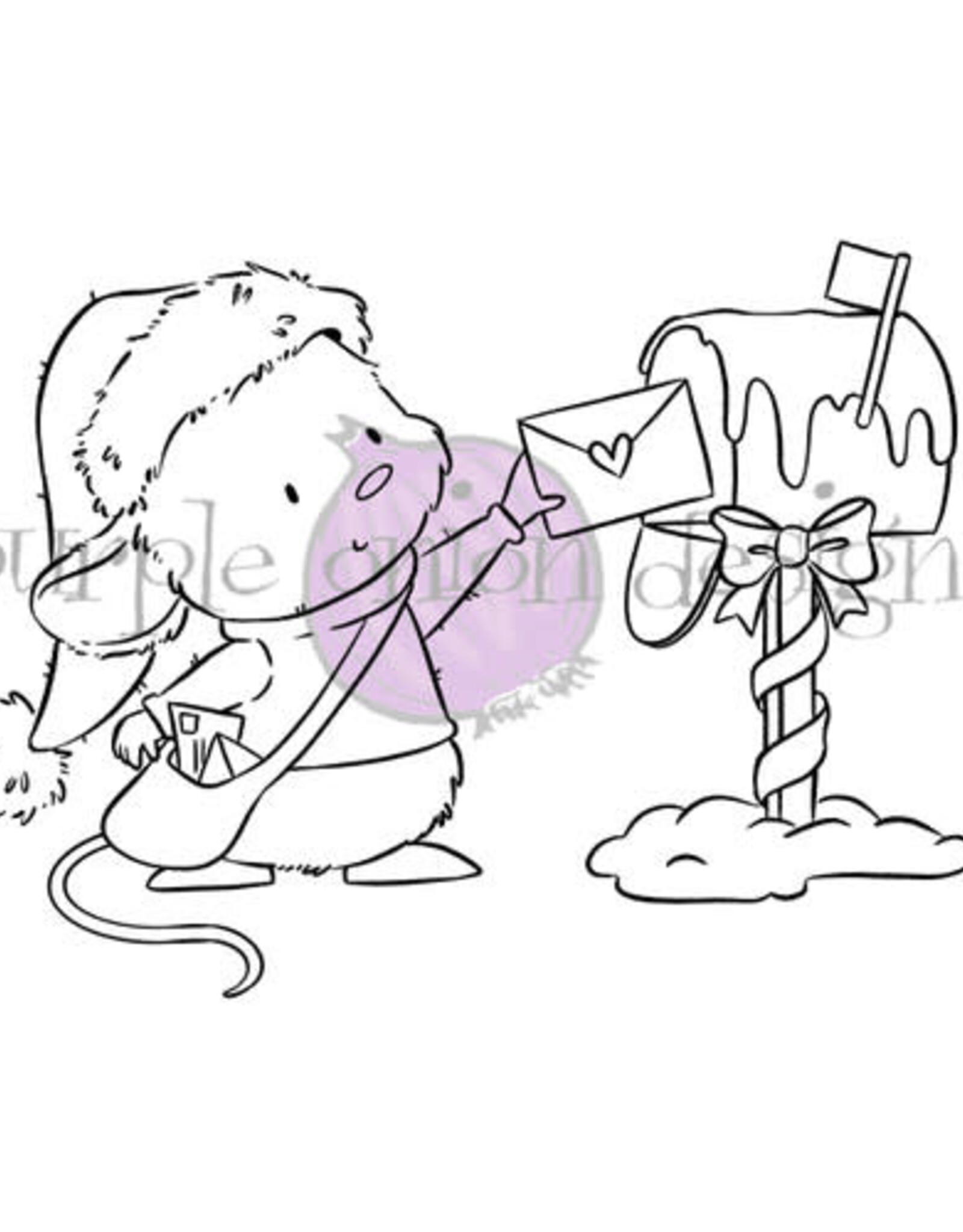Purple Onion Designs Purple Onion Designs Chilliezgraphy - Mousy Holiday Mail