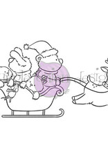 Purple Onion Designs Purple Onion Designs Chilliezgraphy - Tofu & Friends Happy Sleigh