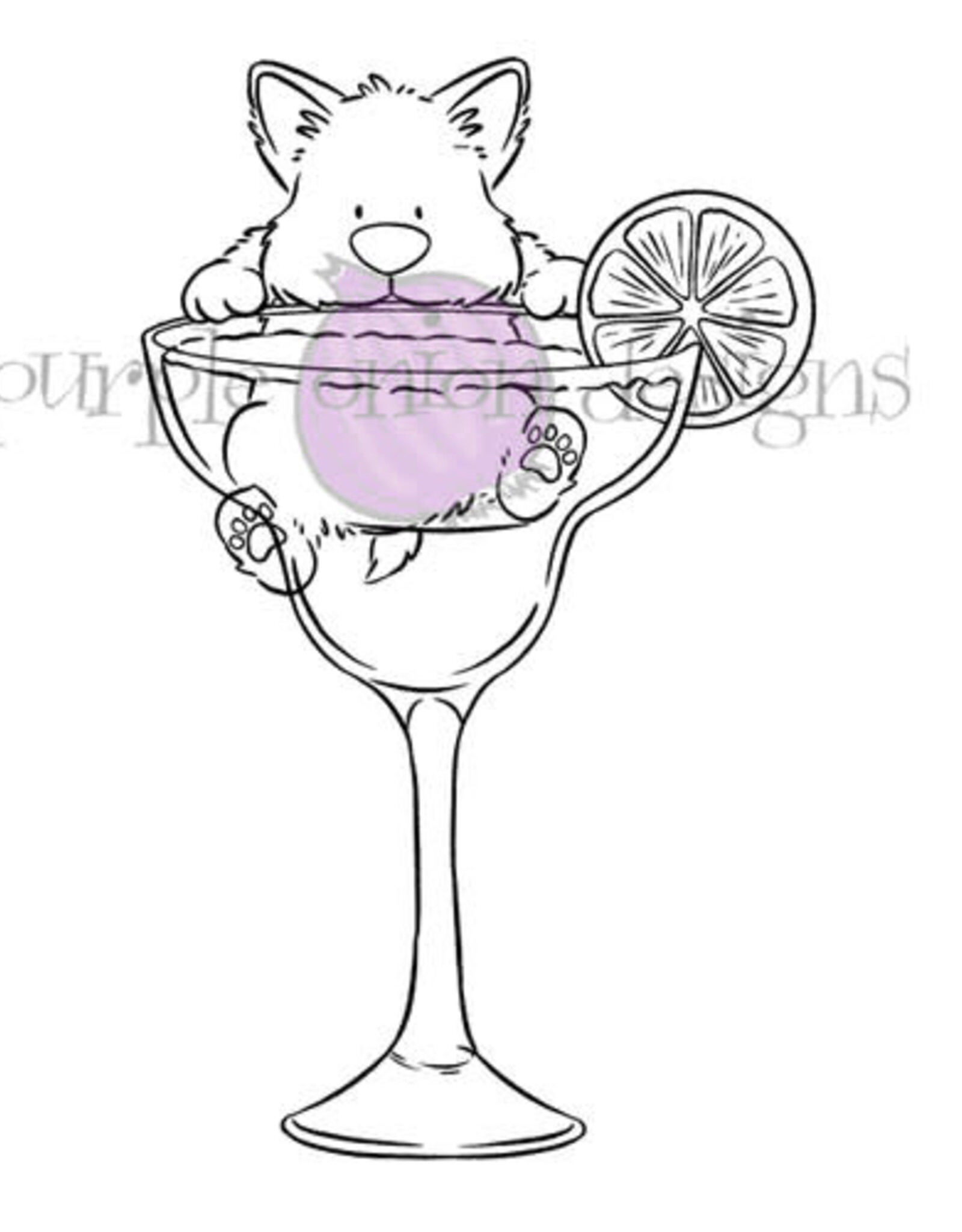 Purple Onion Designs Purple Onion Designs Chilliezgraphy by Pei - Mr. Corgi's Margarita