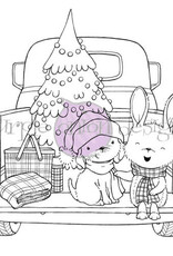Purple Onion Designs Purple Onion Designs Stacey Yacula - Trixi & Cuddles (truck with bunny & dog)