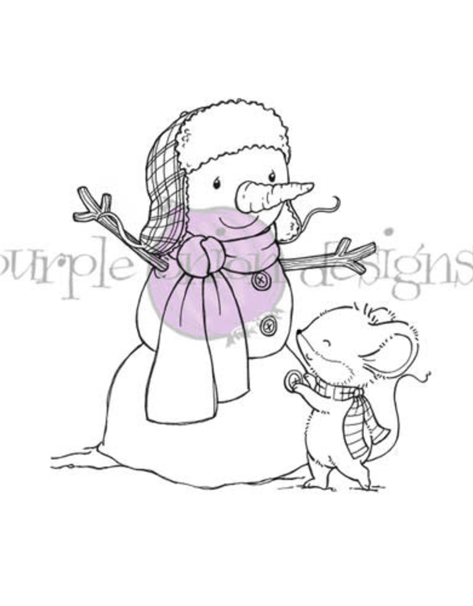 Purple Onion Designs Purple Onion Designs Stacey Yacula - Frosty & Sweet Pea (Snowman with mouse)