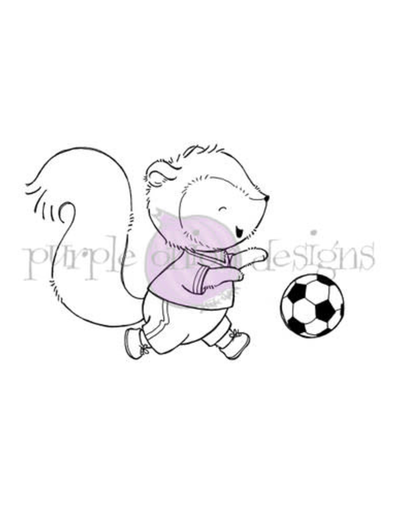 Purple Onion Designs Purple Onion Designs Stacey Yacula - Bandit (squirrel soccer)