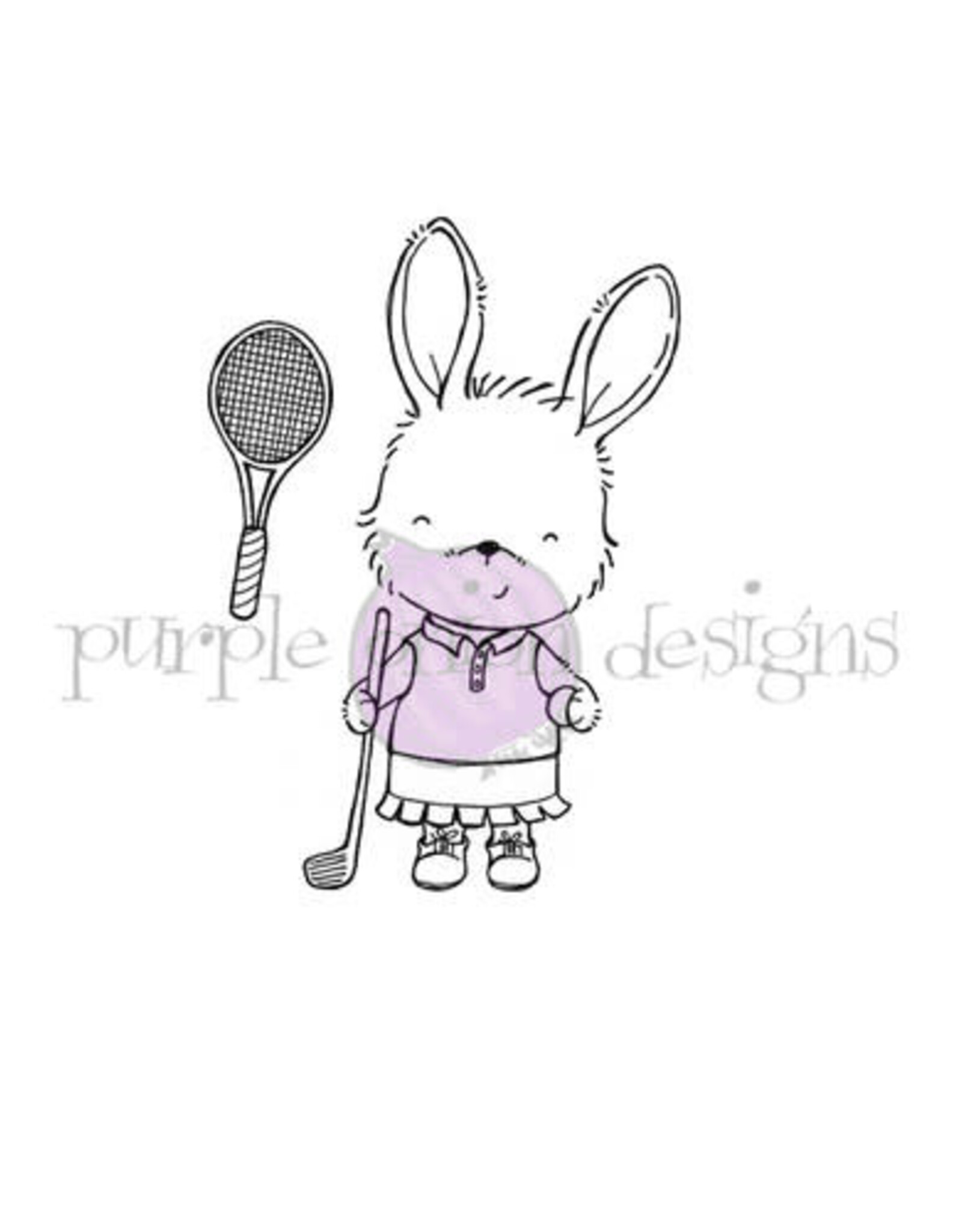 Purple Onion Designs Purple Onion Designs Stacey Yacula - Bogey (rabbit golf & tennis)